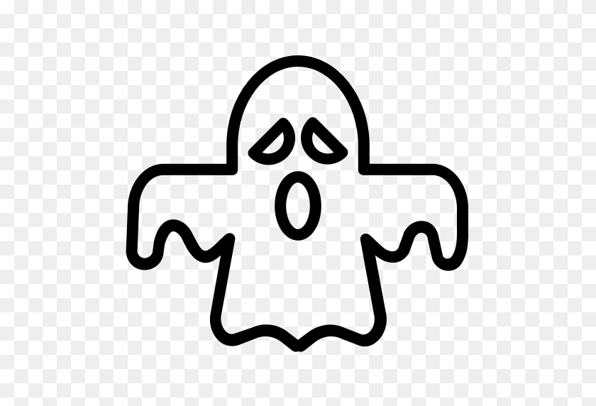 512x512 Muerto, Fantasma, Halloween, Fantasma, Icono Aterrador Icono - Fantasma Png