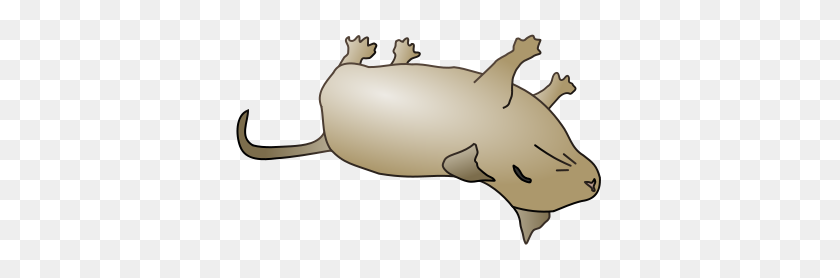 375x218 Ratón Muerto - Clipart De Ratón Muerto