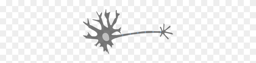 296x147 Dead Neuron Clip Art - Neuron PNG