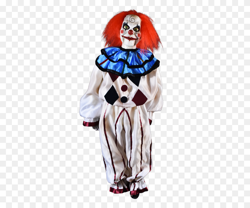 436x639 Dead Silence Mary Shaw Clown Puppet Prop - Scary Clown PNG