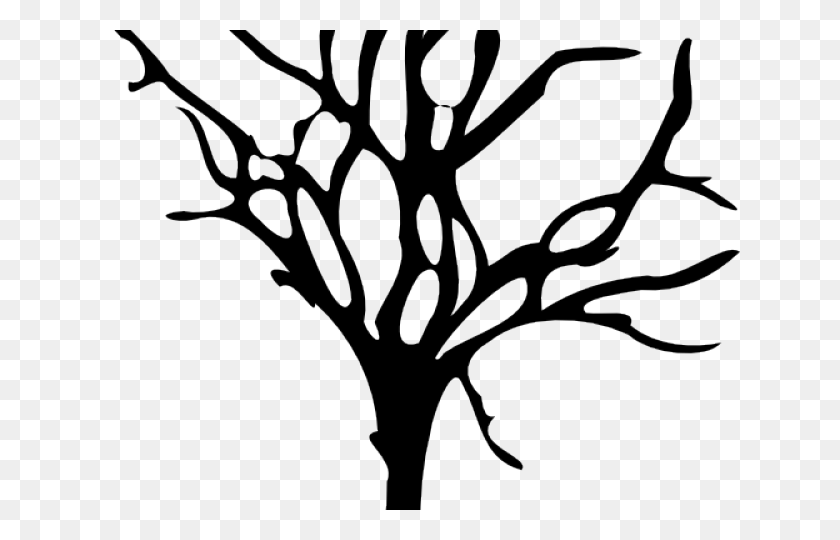 640x480 Мертвое Дерево Клипарт Прохладное Дерево - Наковальня Клипарт