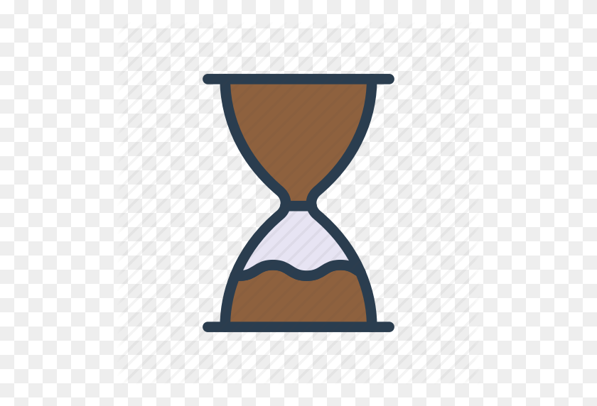 512x512 Deadline, Hourglass, Sand, Stopwatch, Timer Icon - Sand Timer Clipart