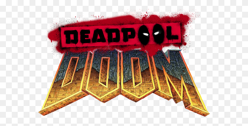 603x368 Deadpool Doom Mod Alpha - Doom Png