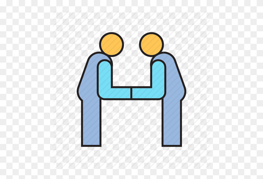 512x512 Deal, Honor, People, Respect, Shake Hands Icon - People Shaking Hands Clipart