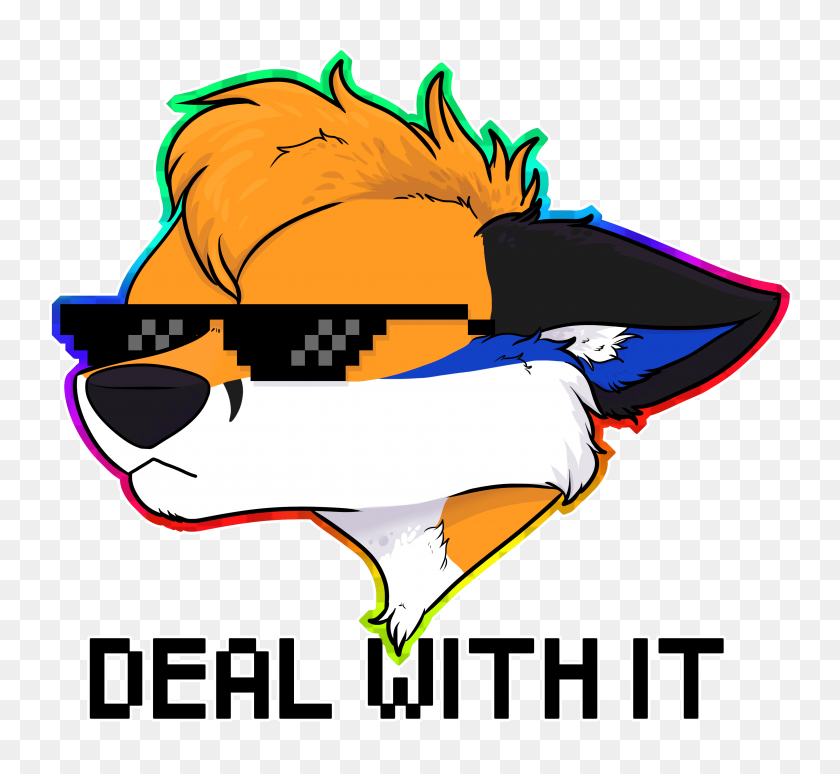 3708x3397 Deal With It Artworktee - Deal With It PNG