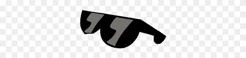 300x140 Deal With It Glasses Hd Picture Png - Thug Life Glasses PNG