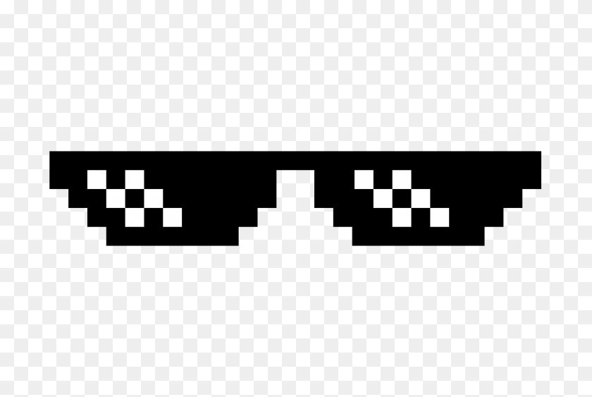 930x600 Deal With It Glasses Stickers Glass - Deal With It PNG