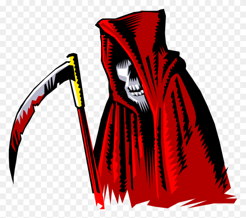 855x750 Death Halloween Wikimedia Commons - Reaper PNG