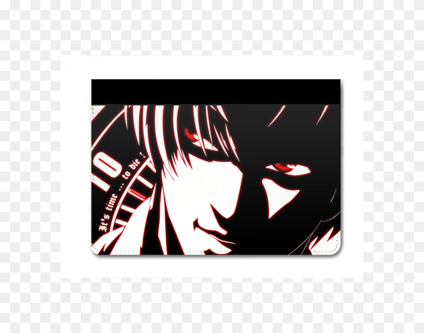 600x600 Death Note Anime Pu Funda De Cuero Con Soporte Para Ipad - Death Note Png