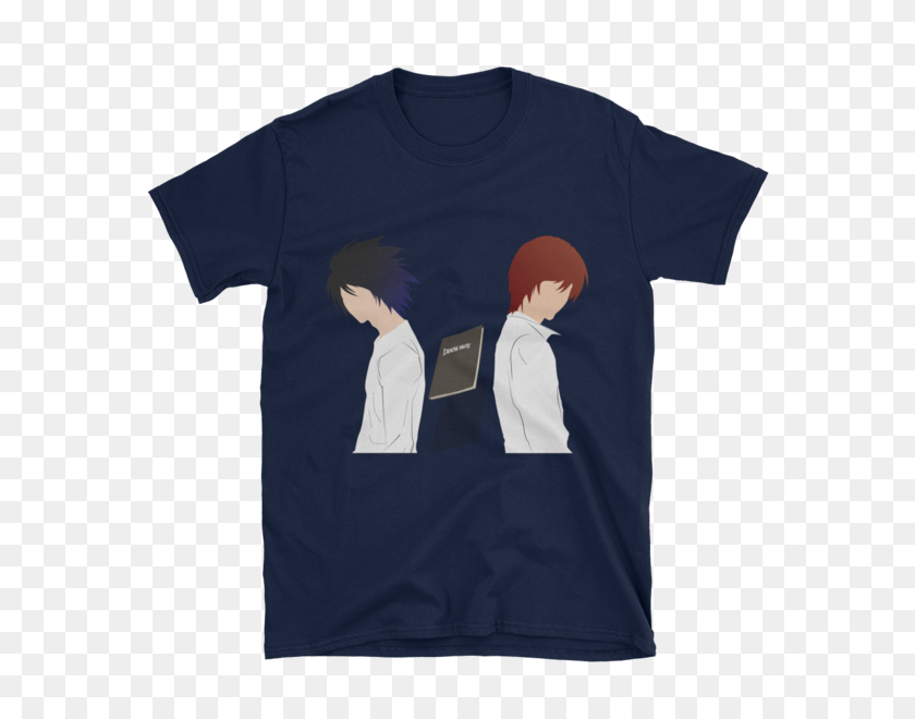 600x600 Death Note Light And L T Shirt Xit Tees - Death Note PNG