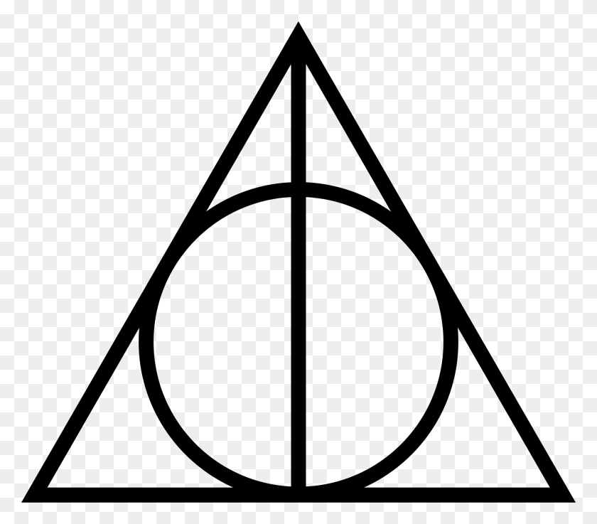 2000x1737 Deathly Hallows Easter Egg In Goblet Of Fire - Easter Eggs Clipart Black And White