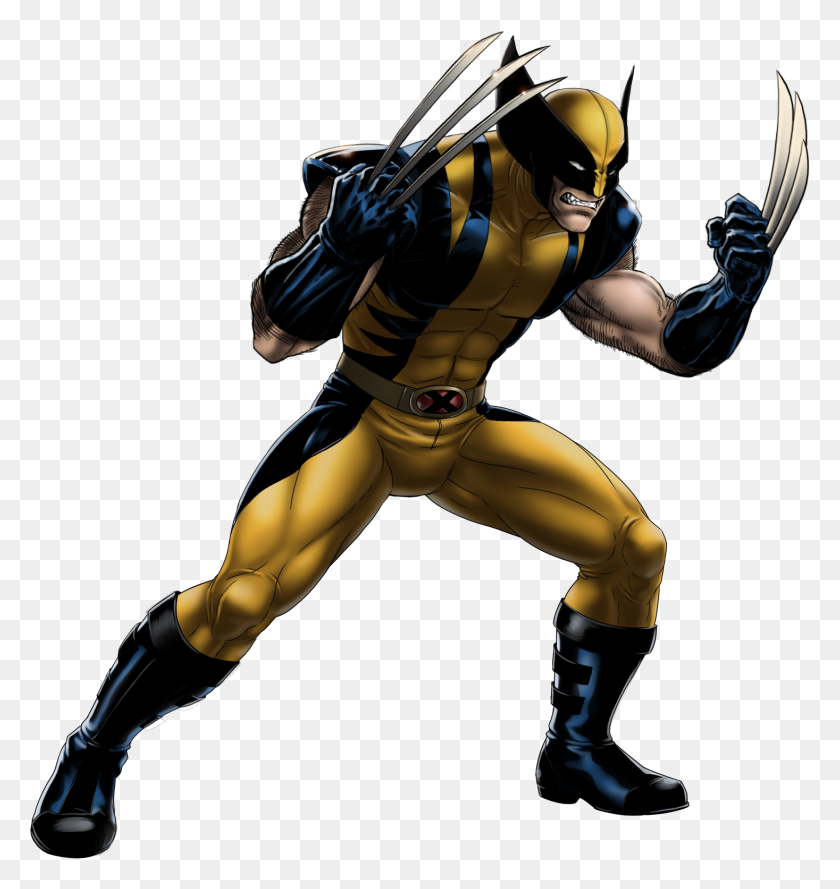 1467x1561 Deathstroke And Wolverine Vs Rhino, Thing, Colossus And Luke Cage - Luke Cage PNG