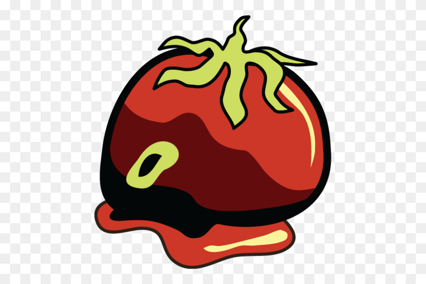 500x500 Decay Clipart Rotten Vegetable - Rotten Apple Clipart