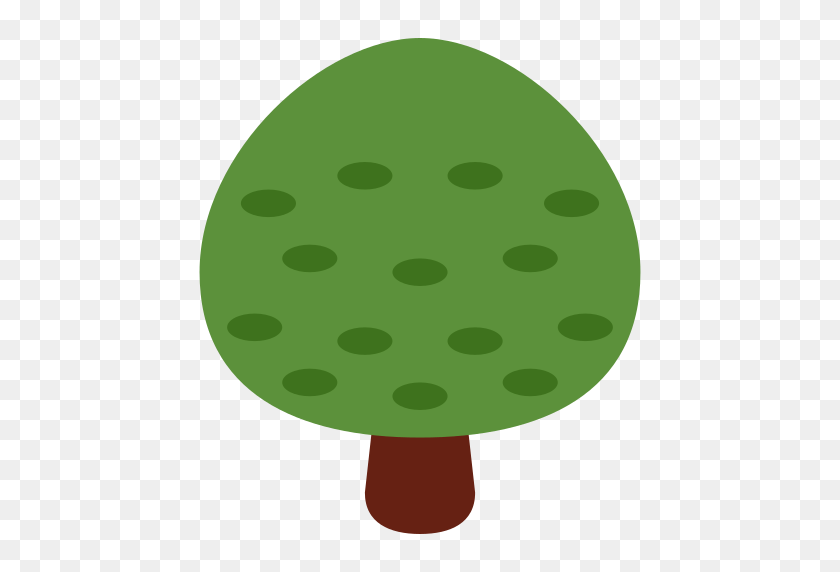 512x512 Árbol De Hoja Caduca Emoji Significado Con Imágenes De La A A La Z - Árbol De Navidad Emoji Png