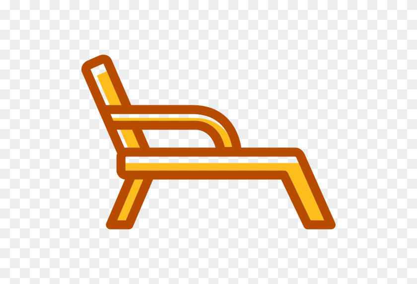 512x512 Deck Chair Png Icon - Deck PNG