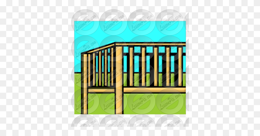 380x380 Deck Picture For Classroom Therapy Use - Deck Clipart