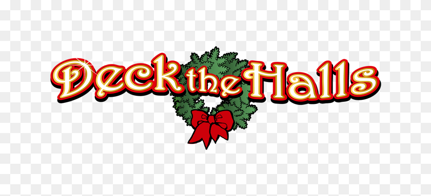 698x323 Deck The Hall - Deck The Halls Clipart