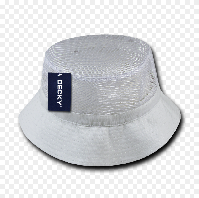1000x1000 Decky Fisherman's Bucket Mesh Top Hat Hat Cap Caps For Men Women - Bucket Hat Png