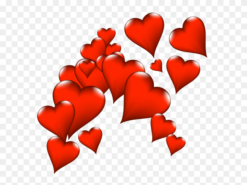 600x568 Deco Hearts Png Picture Kalp - Valentine Heart PNG