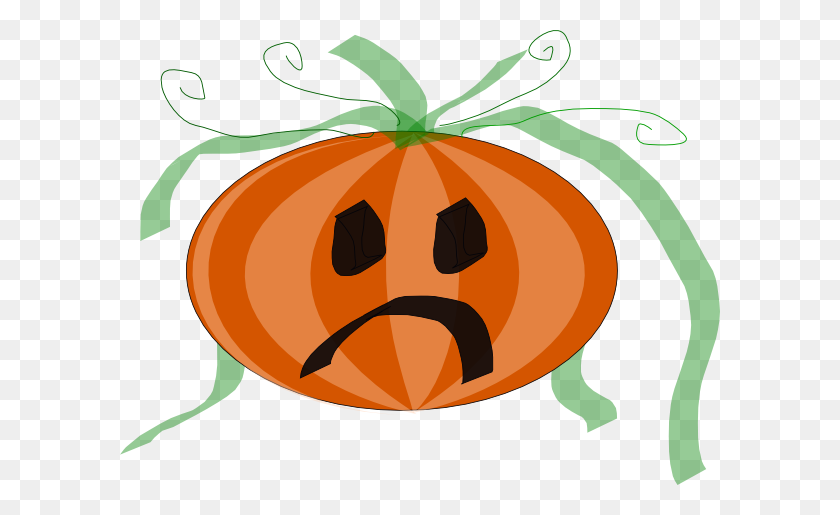 600x455 Decorated Sad Pumpkin Clip Art Free Vector - Sad People Clipart
