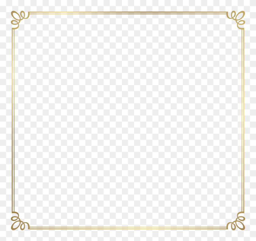 6204x5835 Decorative Box Clipart Png Collection - White Lace Border PNG