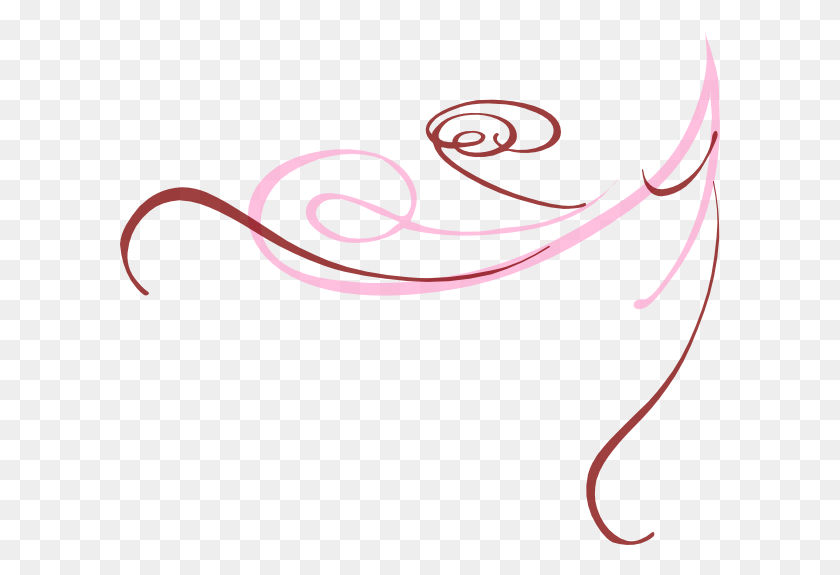 600x515 Decorative Swirl Clip Art - Suggestion Clipart