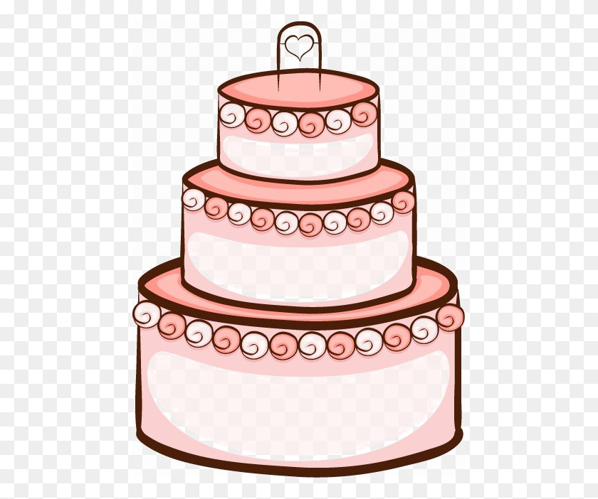 467x642 Decorative Wedding Cake Png Image Background Png Arts - Wedding Cake PNG
