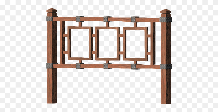 486x375 Декоративный Деревянный Забор Animallica Вики Фэндома Powered - Деревянный Забор Png