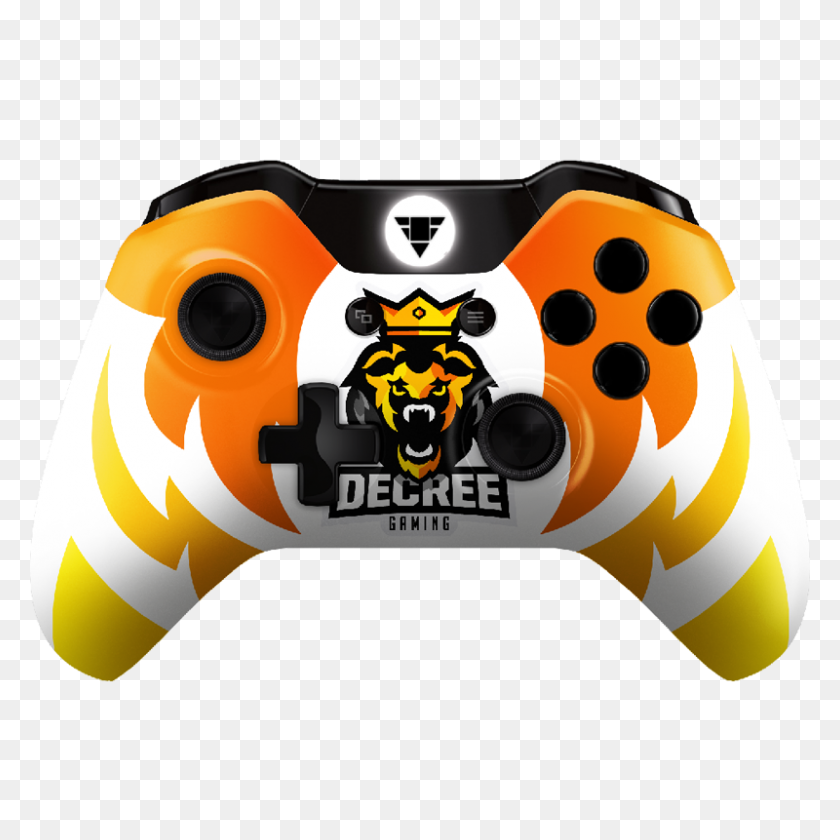 800x800 Decree Gaming Xbox One Controller - Xbox Controller PNG