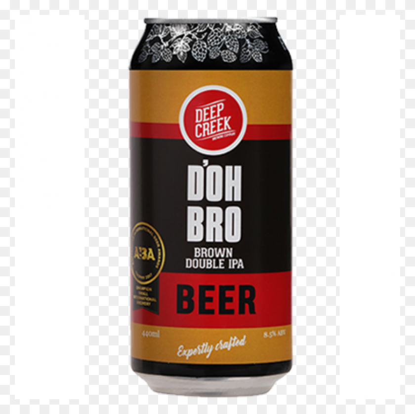 1000x1000 Deep Creek Dobbo Double Brown Ipa Can - Beer Can PNG