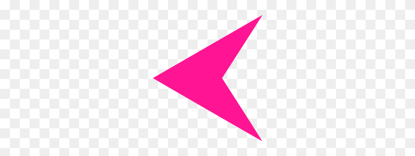 256x256 Deep Pink Arrow Icon - Pink Arrow PNG