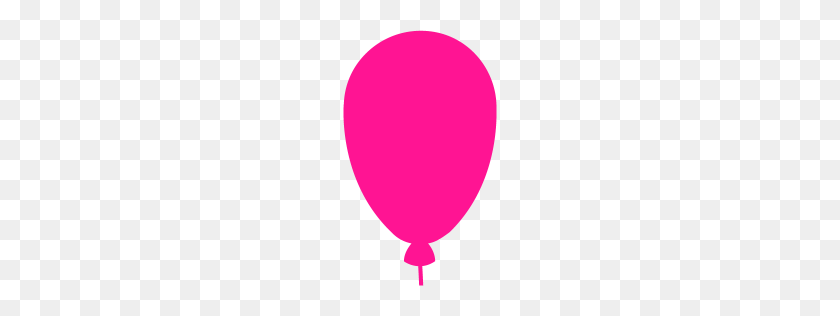 256x256 Значок Темно-Розового Воздушного Шара - Розовый Воздушный Шар Png