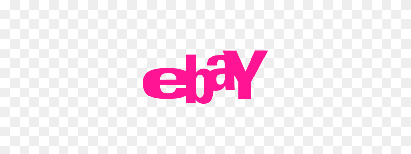 256x256 Deep Pink Ebay Icon - Ebay PNG