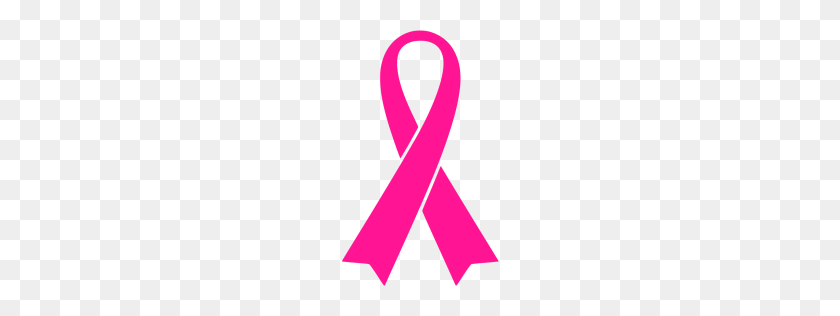 256x256 Deep Pink Ribbon Icon - Pink Ribbon PNG