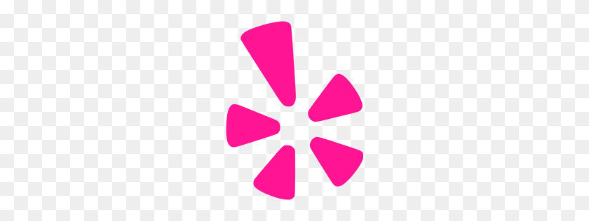 256x256 Icono De Yelp De Color Rosa Oscuro - Logotipo De Yelp Png