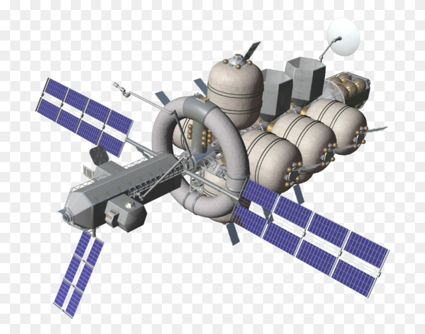709x600 El Espacio Profundo De Peregrino A Nautilus - Estación Espacial Png