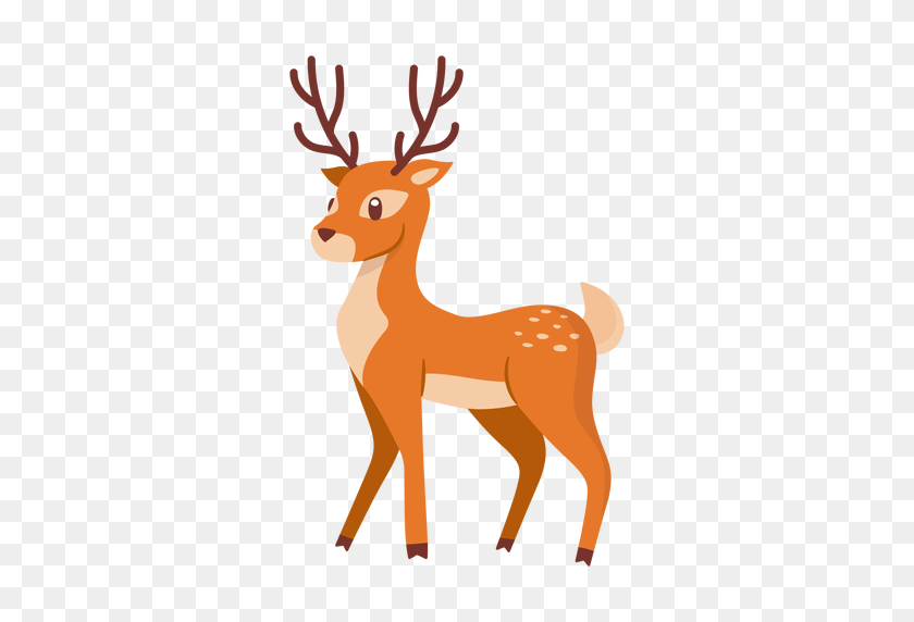 512x512 Deer Animal Cartoon - Deer PNG