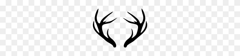 190x137 Deer Antlers - Deer Antlers PNG