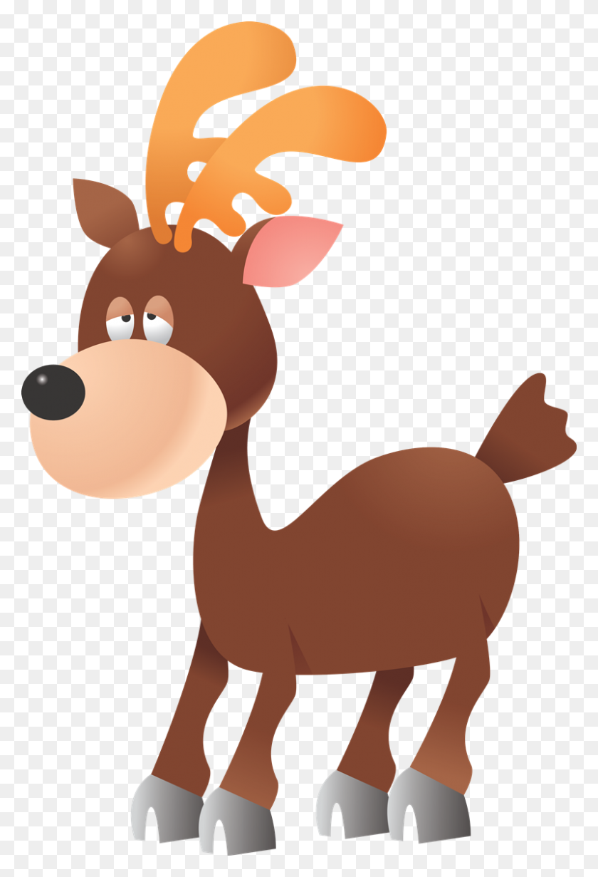 800x1202 Deer Head Silhouette Clip Art Clipart Clipart - Deer Clipart Free