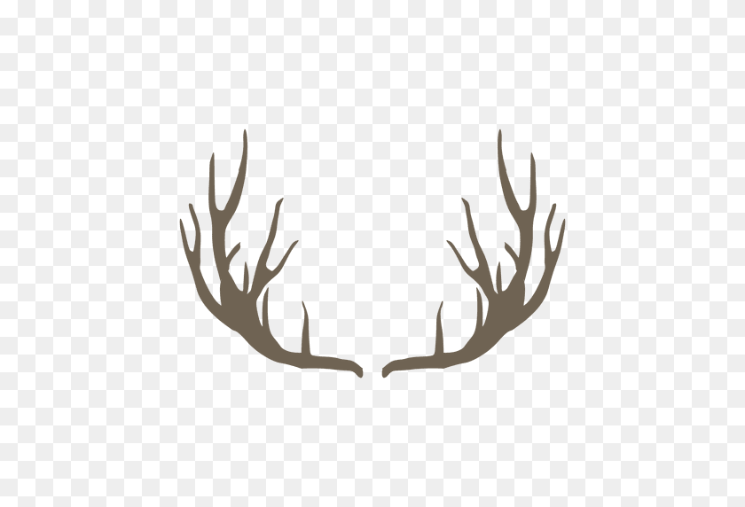 512x512 Deer Horn - Deer Antlers PNG
