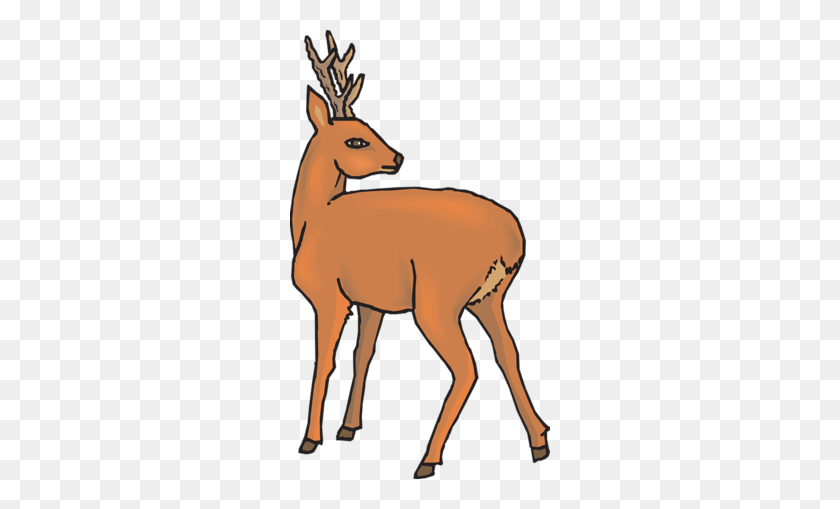 260x449 Deer Hunting Clip Art Clipart - Moose Head Clipart