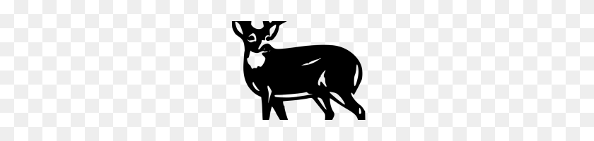 200x140 Deer Silhouette Clip Art Deer Silhouette Free - Buck Head Clipart