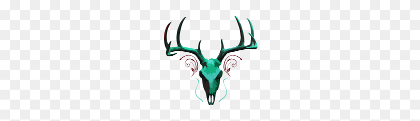 190x183 Deer Skull - Deer Skull PNG