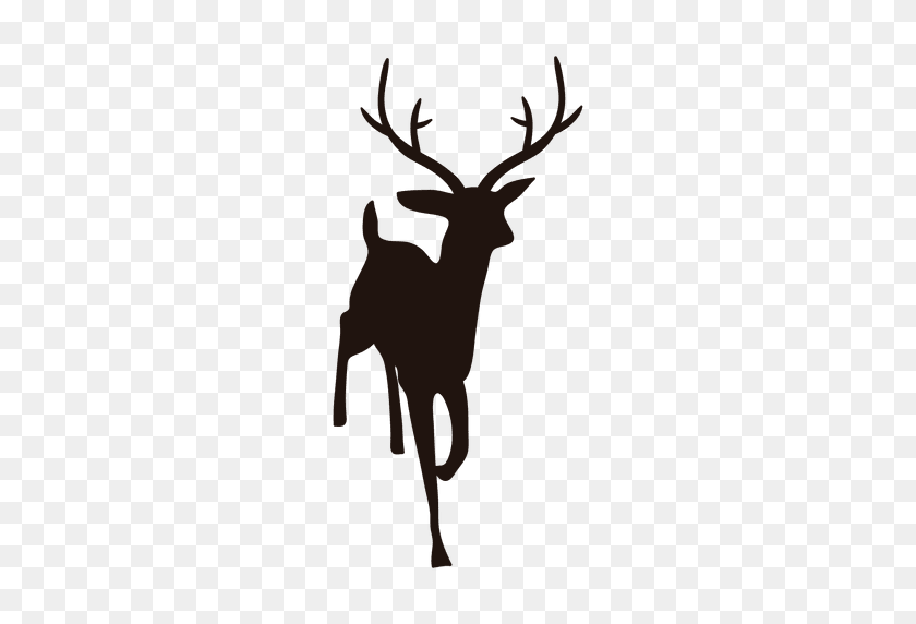 512x512 Deer Transparent Png Or To Download - Deer Head Silhouette PNG