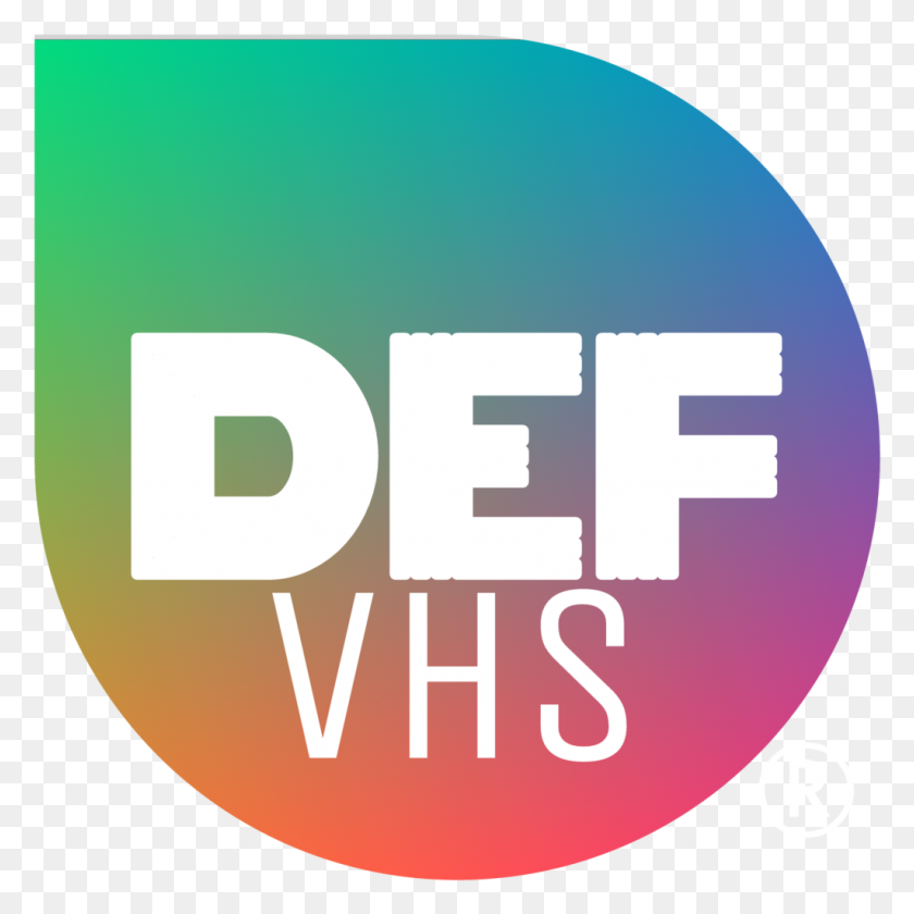 1024x1024 Logotipo De Def Vhs - Logotipo De Vhs Png