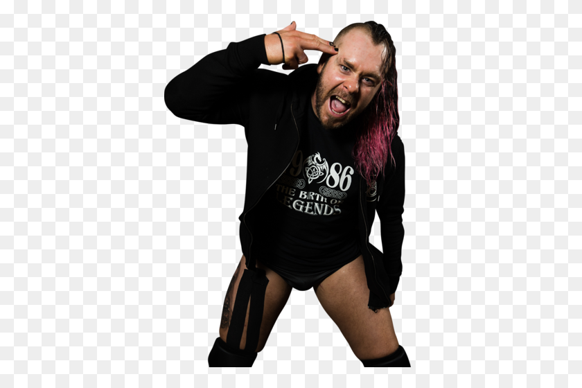 365x500 Defiant Wrestling - Marty Scurll PNG