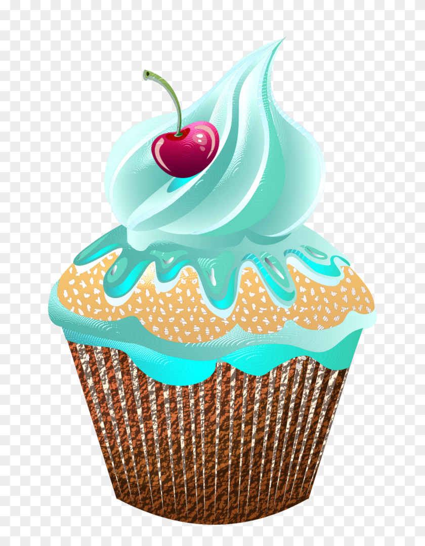 1148x1500 Dekopaj Cupcakes, Cupcake - Birthday Cupcake Clipart