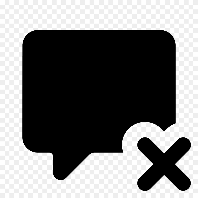 1600x1600 Eliminar Icono De Chat - Icono De Conversación Png