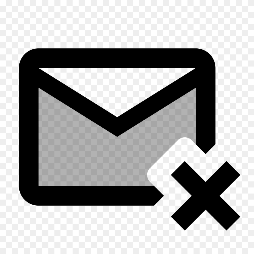 1600x1600 Deleted Message Icon - Message PNG