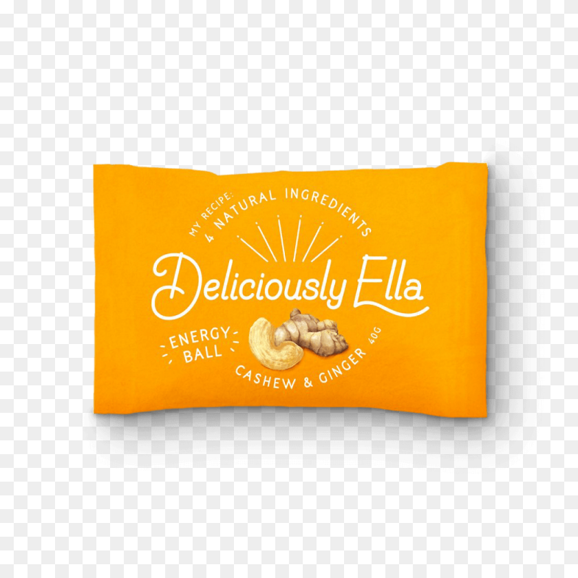 973x973 Deliciously Ella Cashew Ginger Energy Ball - Energy Ball PNG